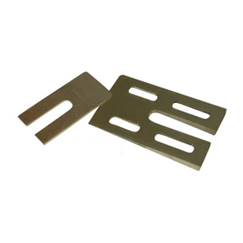 Truck Axle Shim Manganese- Bron 5" x 2-1/2" 3 Deg. 6/pkg - Parts