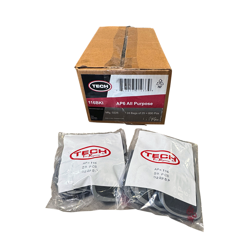 Tech Square All Purpose Repair 2-1/4" x 2-1/4" 600/Box - Universal Repairs