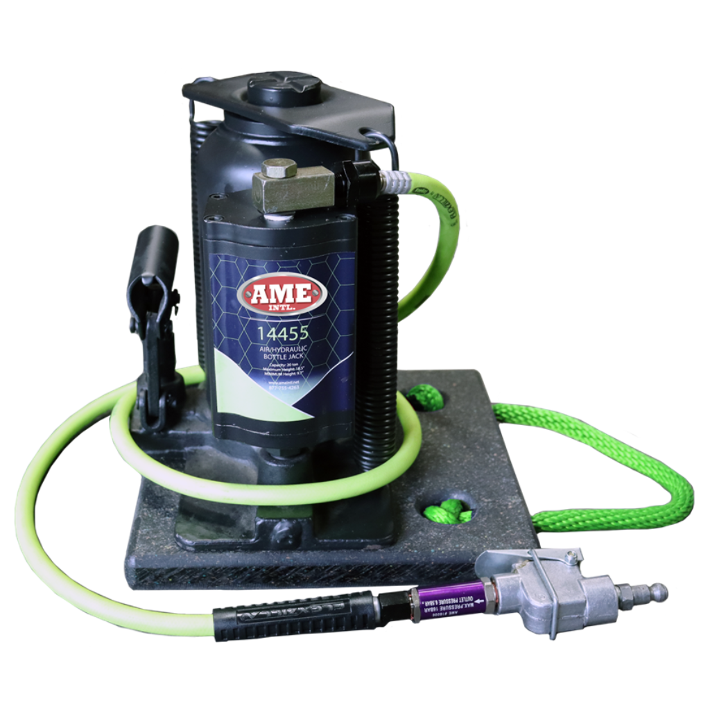 AME Premium 20 Ton Air/Hyd Jack with 50 ton Jack Plate - Jacks