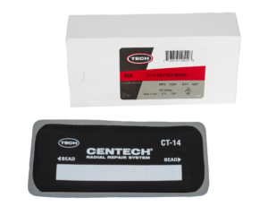 Tech Radial Repair CT-14 2-7/8" x 5-3/4" 10/Box - Tire Repair Materials
