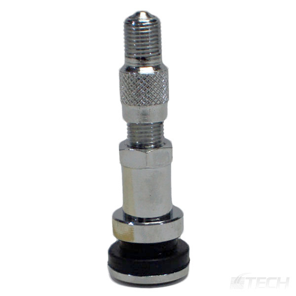 Outer Aluminum Wheel Valve .453" Valve Hole for F250-550 w/flow thru cap VS-902WP - Valve Hardware and Accessories