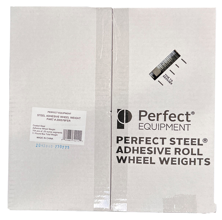 Steel Wheel Weight 0.25 oz. Adhesive Roll 704 Segments - Wheel Weights