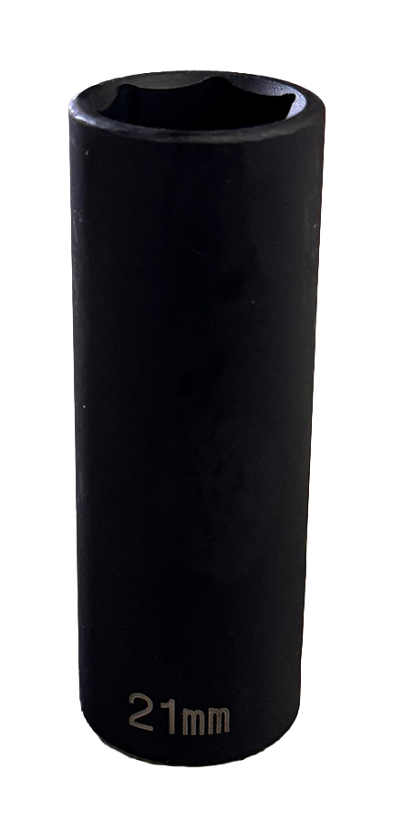 1/2" Drive Impact Socket 21mm Deep - Sockets