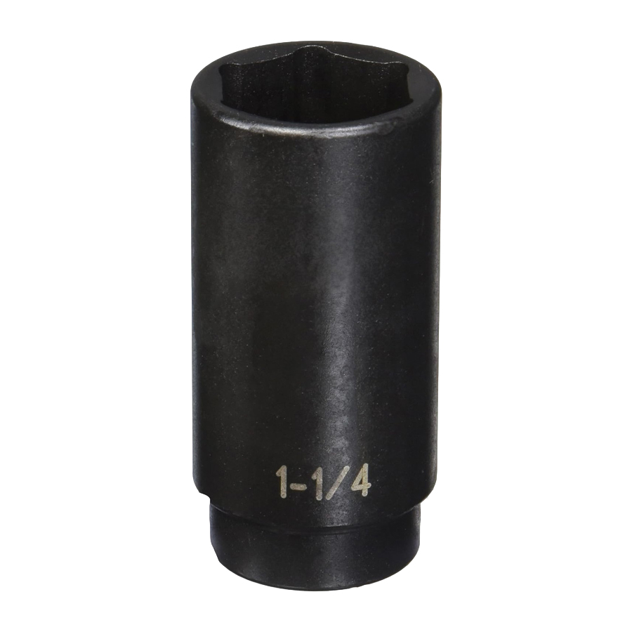 1/2" Drive Impact Socket 1-1/4" Deep - Sockets