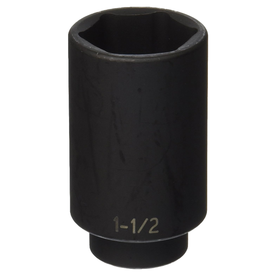 1/2" Drive Impact Socket 1-1/2" Deep - Sockets