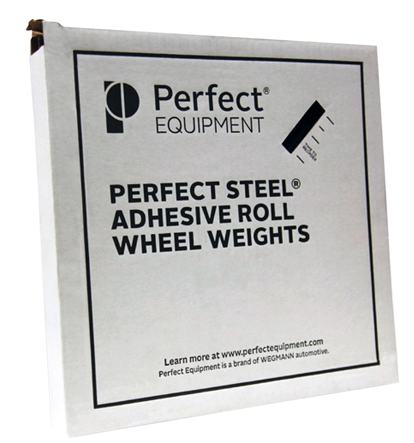 Steel Wheel Weight 0.50 oz. Adhesive Roll 352 Segments - Adhesives - Steel