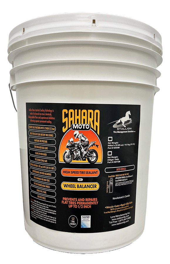 Stallion Sahara Moto Tire Pressure Management Solution For Motorsport 5 Gal - Chemicals