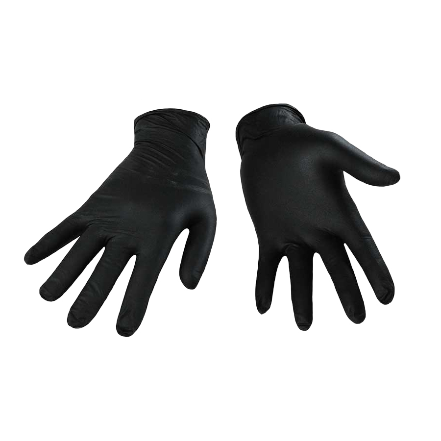 Nitrile Gloves, Small, 5 mil 100/bx - Safety Products and Wearables