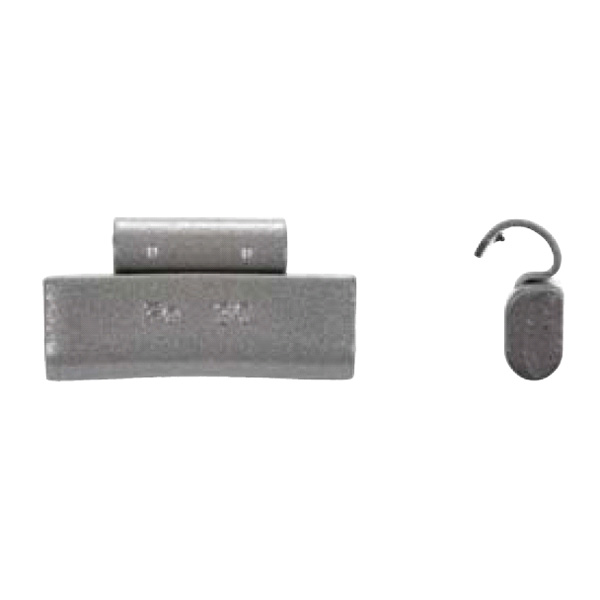 Steel Wheel Weight 35 gm. IAW Type Coated 25/Box - Knock-On - Steel