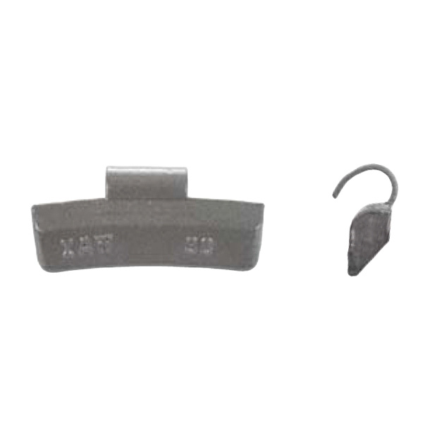 Lead Wheel Weight 40 gm. IAW Type Coated 25/Box (8.8) - Knock-On - Lead Coated