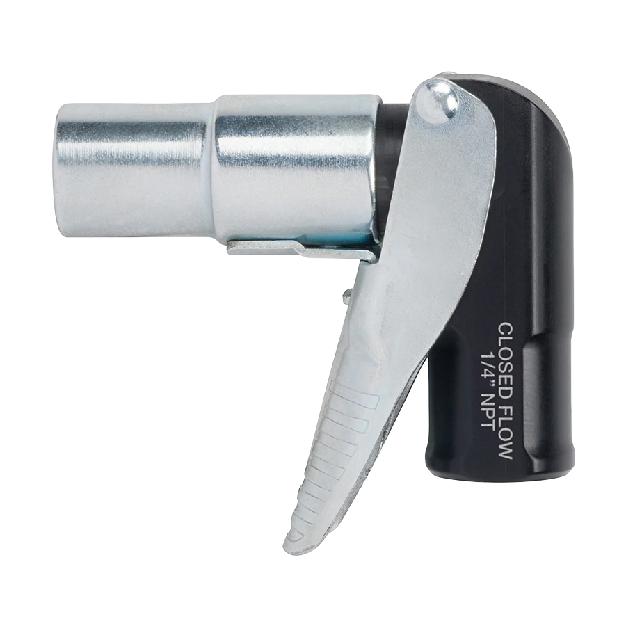 Lock N Flate Open 90 Degree Air Chuck - Valve Hardware and Accessories