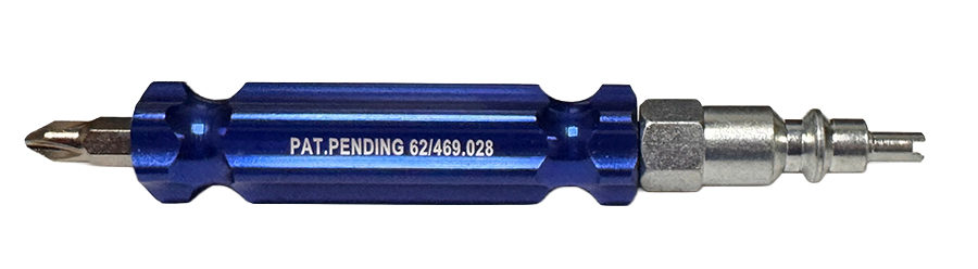 Streamline Valve Core Tool With Industrial Style Nipple - Valve Hardware and Accessories