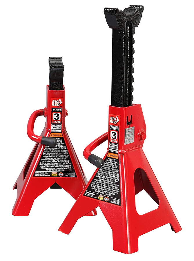 Jack Stands (Pr.) 3 Ton Height Min.11-1/4" Max.16-3/4" - Stands