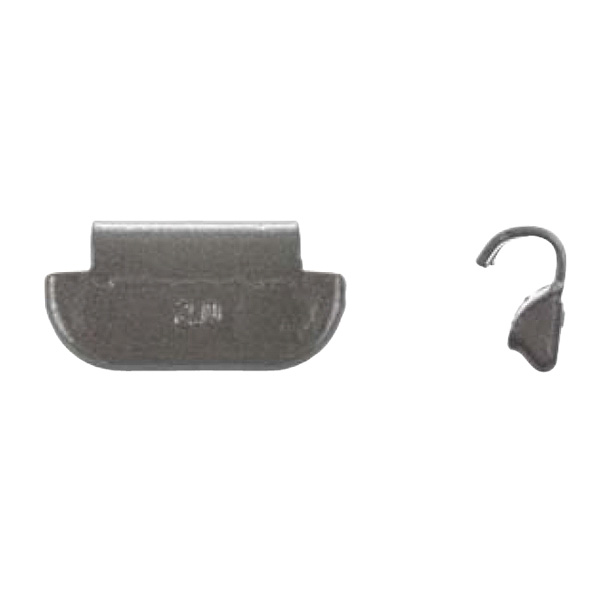 Lead Wheel Weight 2.00 oz. TAL Type Truck Coated 25/Box - Knock-On - Lead Coated