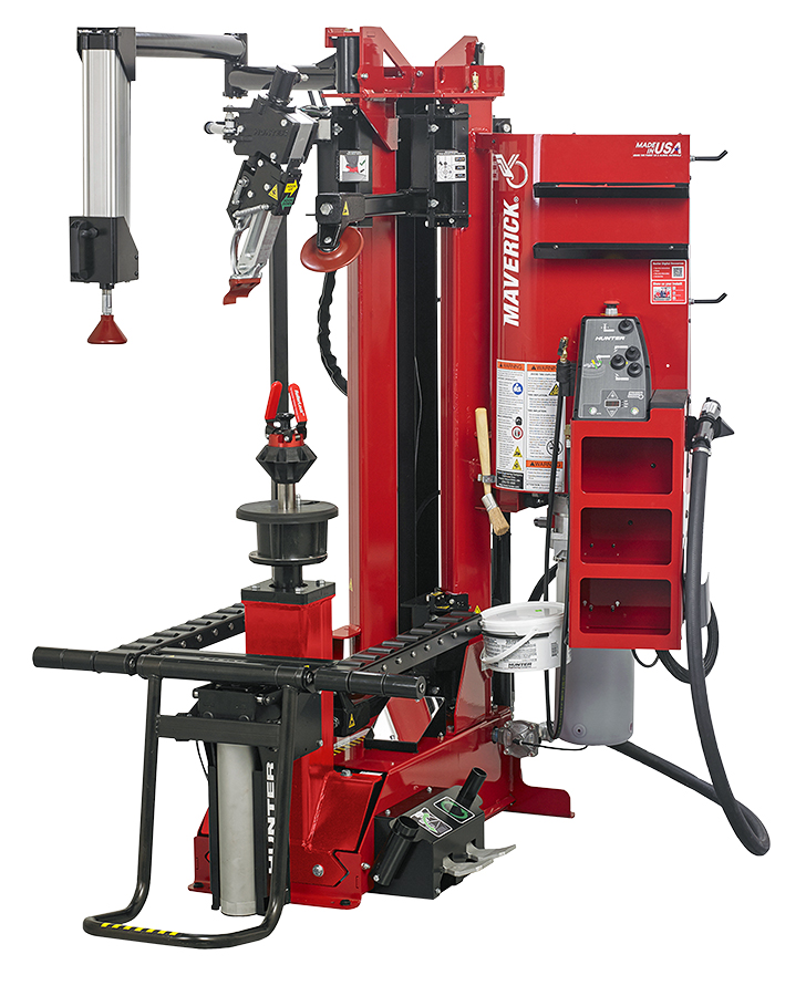 Maverick Tire Changer W/Wheel Lift & Light - Changers - Tire